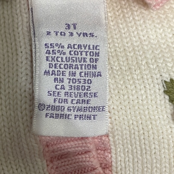 Gymboree 3T girls sweater circa 2000 - Picture 4 of 6